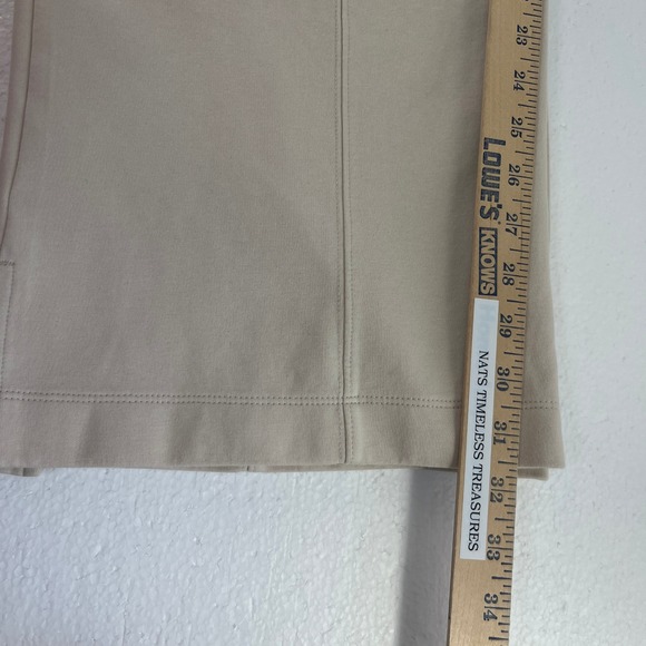 Old Navy Active Lounge Pants Beige XL Tall High Rise Wide Leg - Picture 7 of 9